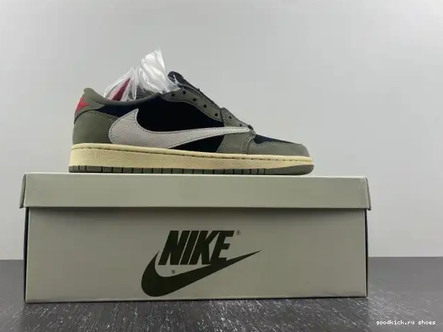 Cheap LOW TRAVIS SCOTT SP 'BLACK DM7866-002 OLIVE' AIR JORDAN OG X 1 0525